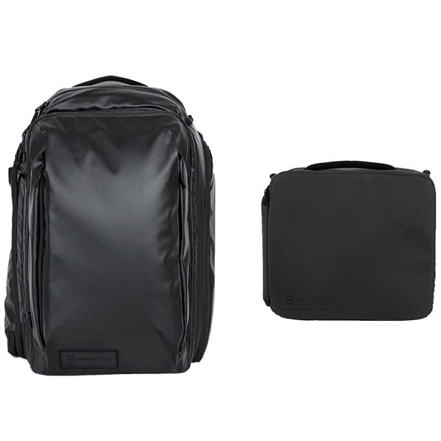 Online Wandrd Wandrd Transit 45L Travel Backpack Black Essential+ Bundle