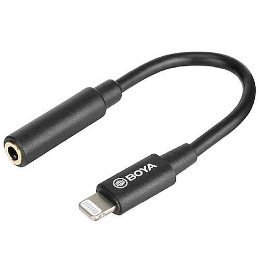 Hot Boya Boya Universele Adapter By-K3 3,5Mm Trrs Naar Lightning