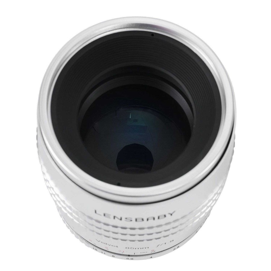 Best Lensbaby Lensbaby Velvet 85 Silver Sony E