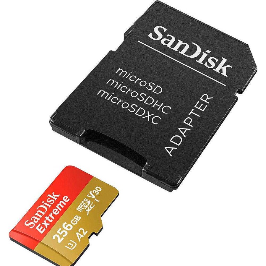 Best SanDisk Sandisk Extreme Microsdxc 256Gb+Sd Adapter