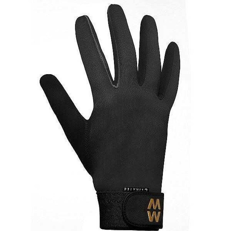 Clearance MacWet Macwet Climatec Long Sports Gloves Zwart - Maat 7,5