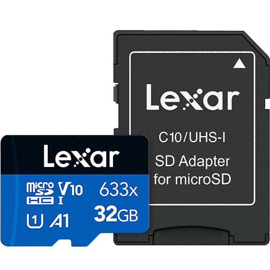 Hot Lexar Lexar Microsd Blue Series Uhs-I 633X 32Gb V10