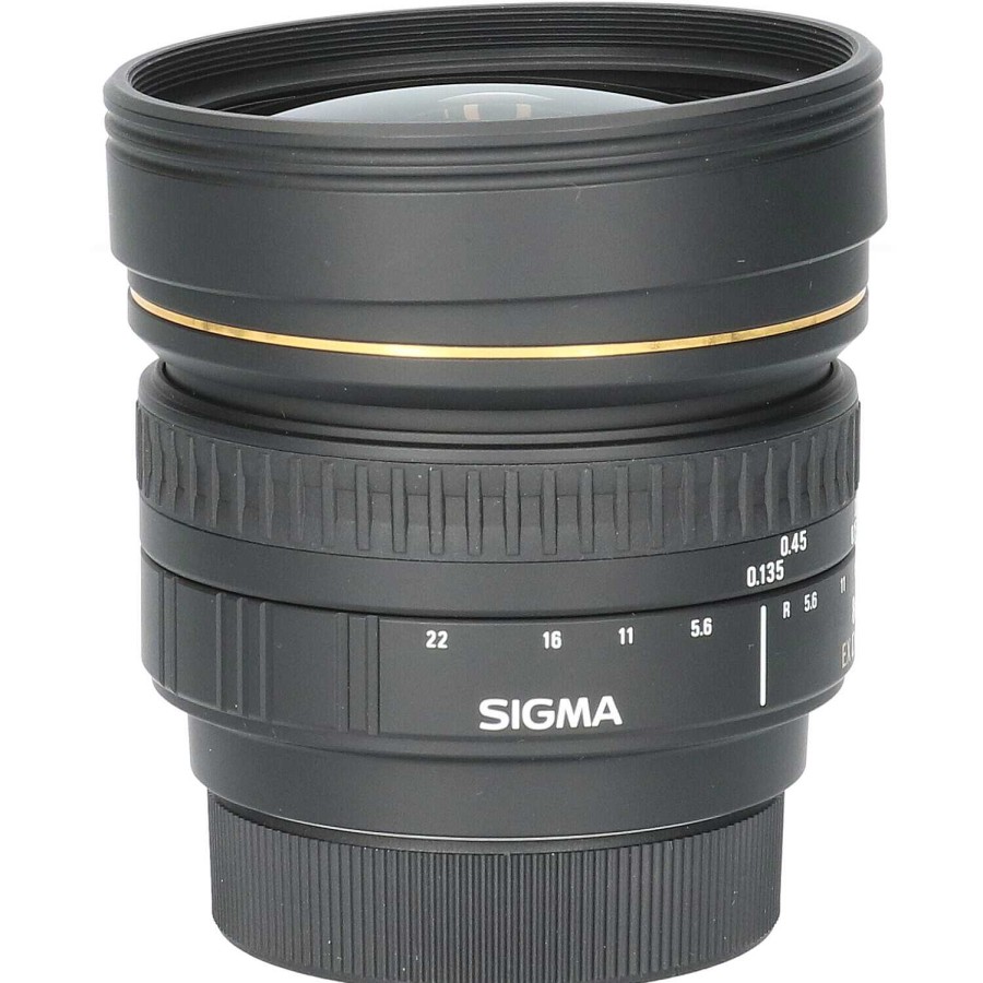 New Sigma Tweedehands Sigma 8Mm F/3.5 Ex Dg Fisheye Nikon Cm1487