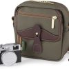 Hot Billingham Billingham Pola Stowaway - Sage Fibrenyte / Chocolate Leather