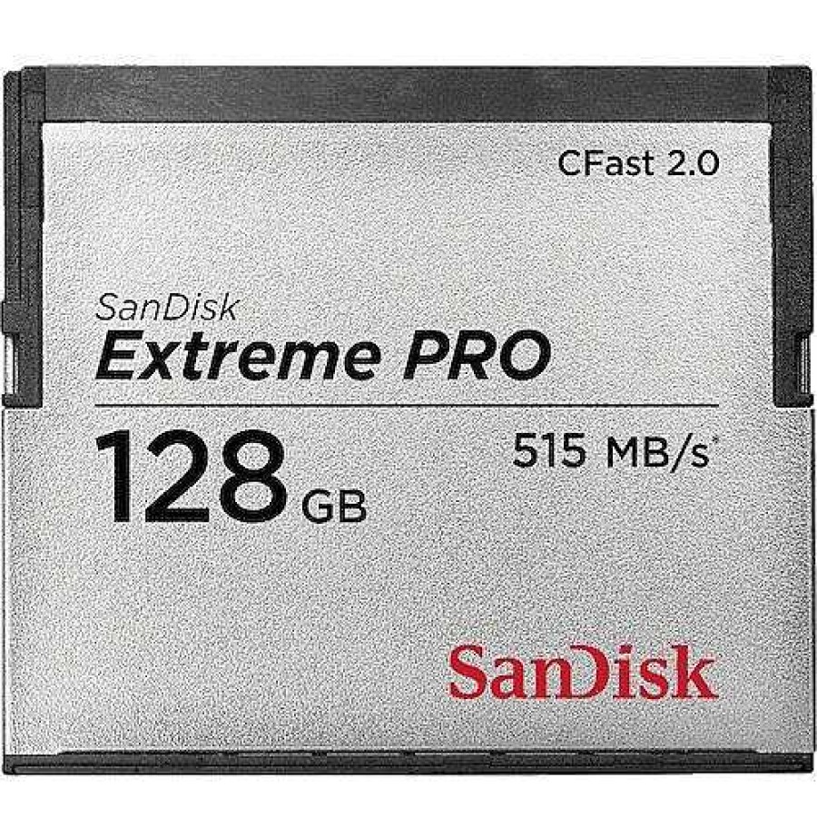 New SanDisk Sandisk Cfast Extreme Pro 2.0 128Gb Vpg 130