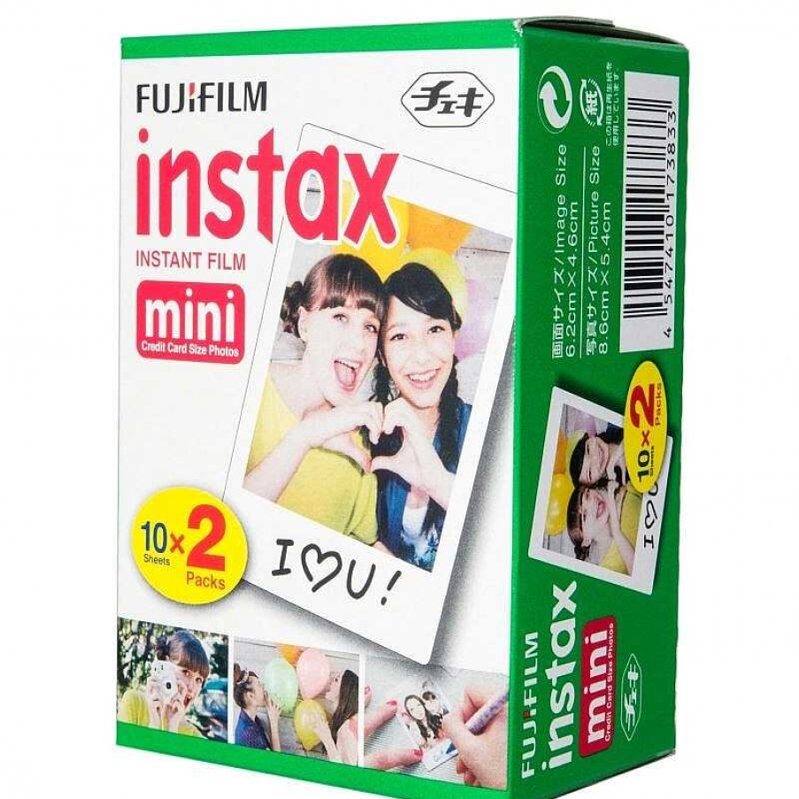 Clearance Fujifilm Fujifilm Instax Mini Eu2 Colorfilm Glossy 10X2 Pak