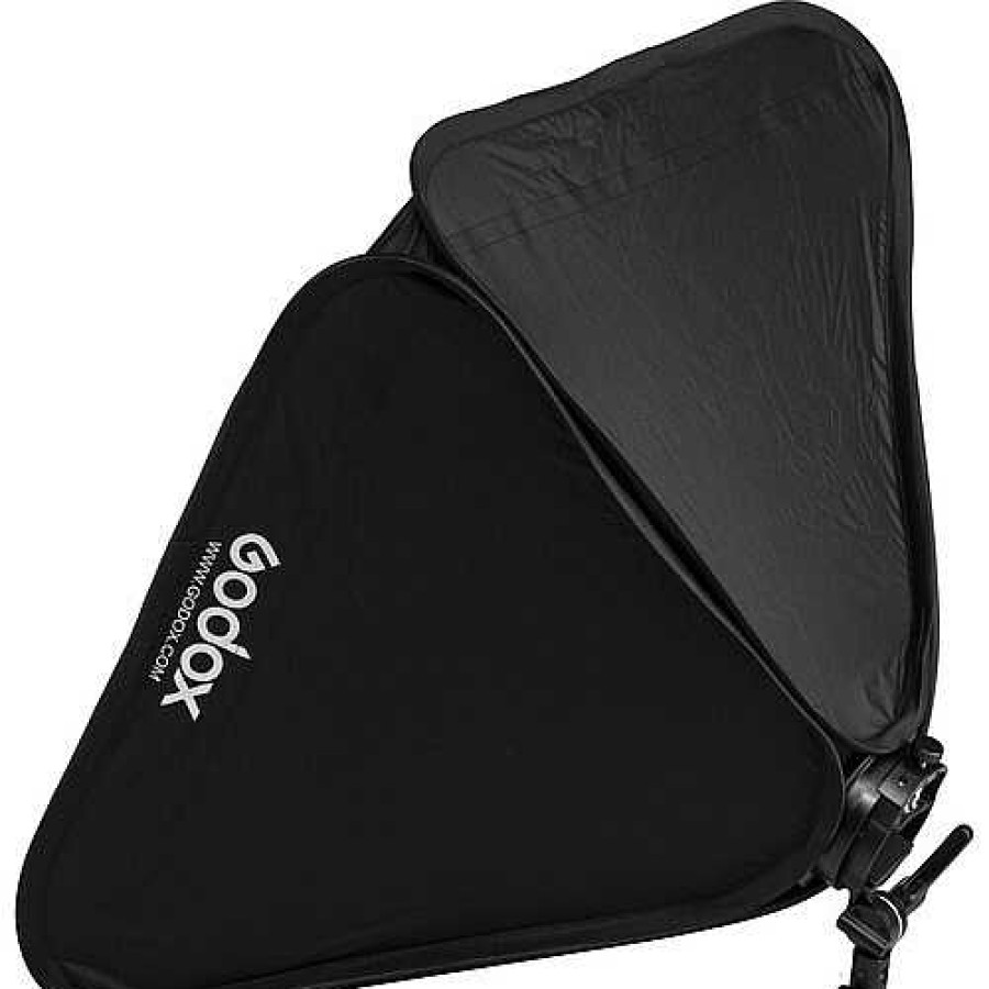 Wholesale Godox Godox S2-Type Bracket Bowens + Softbox 80X80Cm + Grid