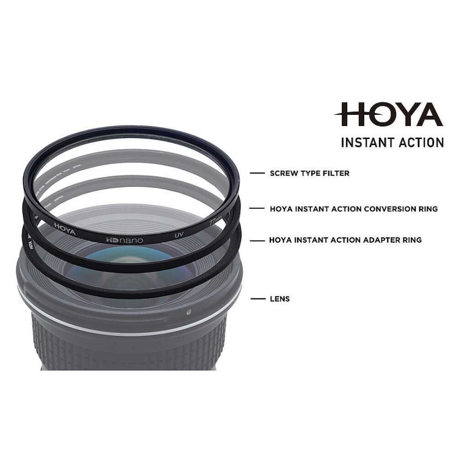 Hot Hoya Hoya Instant Action Conversion Ring 77 Mm