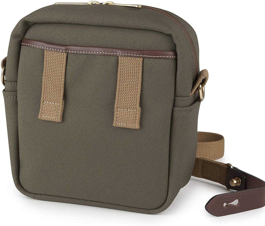 Hot Billingham Billingham Pola Stowaway - Sage Fibrenyte / Chocolate Leather