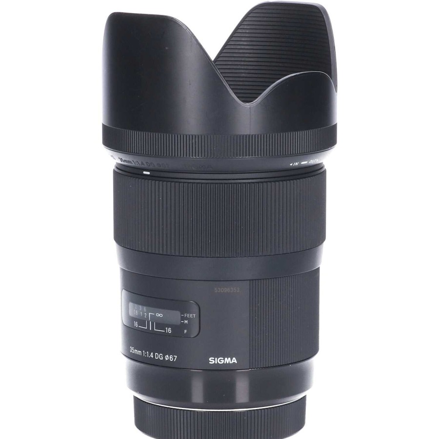 Clearance Sigma Tweedehands Sigma 35Mm F/1.4 Dg Hsm Art Canon Ef Cm9154