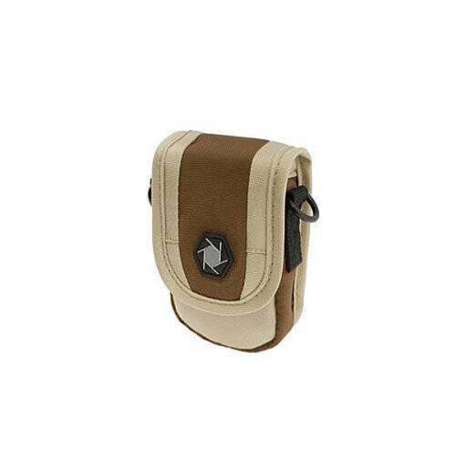 Hot Delamax Delamax 440601 Tas Voor Compactcamera'S - Small - Bruin/Beige