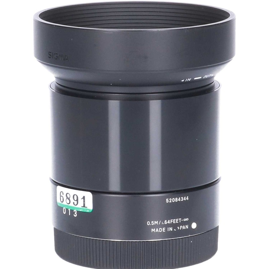 New Sigma Tweedehands Sigma 60Mm F/2.8 Dn Art Sony E - Zwart Cm6891