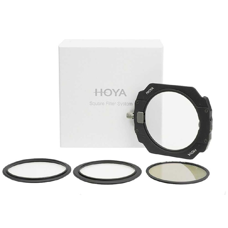 New Hoya Hoya Sq100 Holder Kit (W/ Polarizer & Geared Adapters)