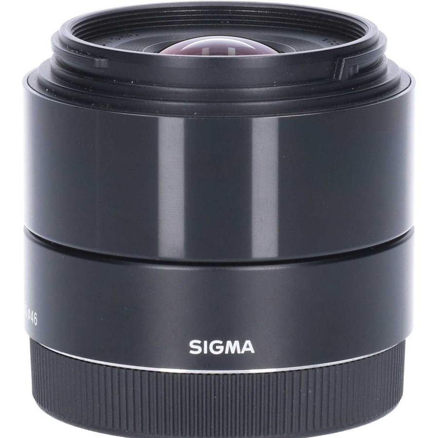 New Sigma Tweedehands Sigma 19Mm F/2.8 Dn Art Sony E - Zwart Cm9013