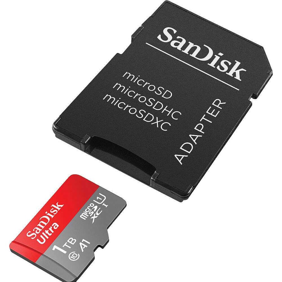 New SanDisk Sandisk Ultra Microsdxc 1Tb + Sd Adapter