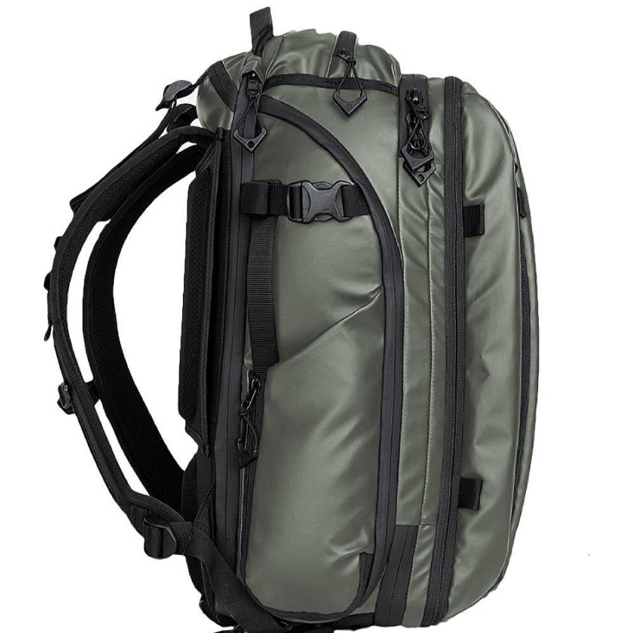 Clearance Wandrd Wandrd Transit 35L Travel Backpack Wasatch Green