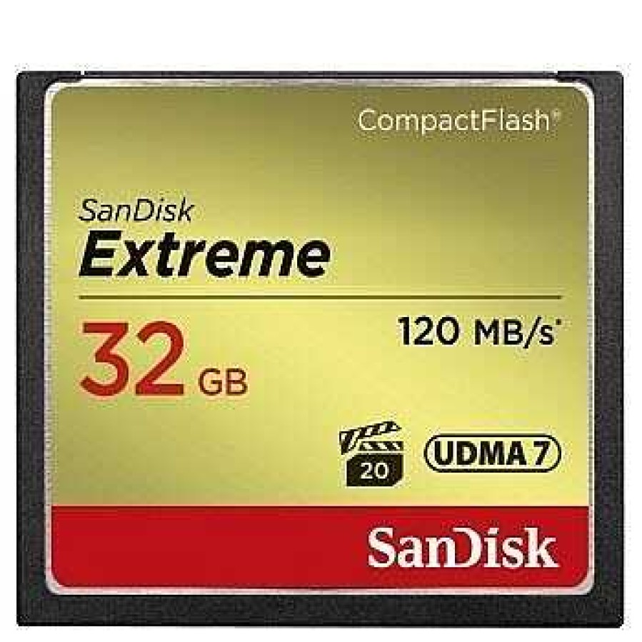 Hot SanDisk Sandisk Cf 32Gb Extreme 120Mb/S 85Mb Write Udma 7