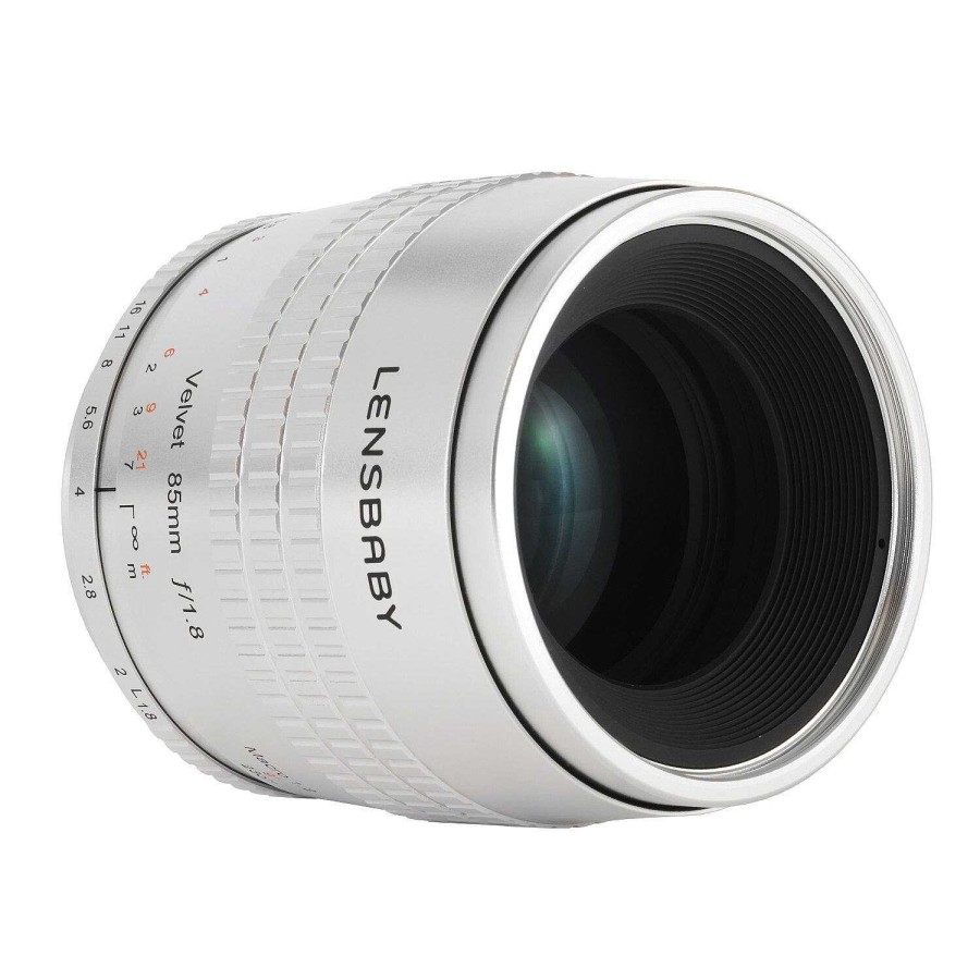 Wholesale Lensbaby Lensbaby Velvet 85 Silver Canon Ef