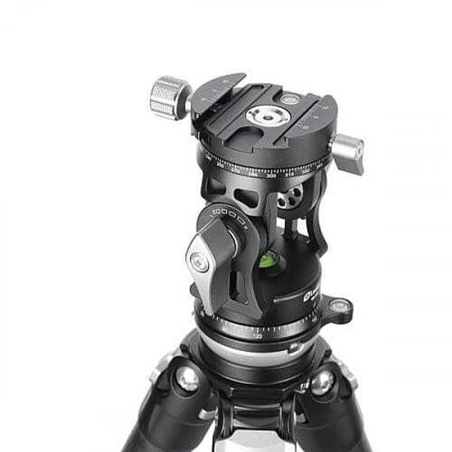 Hot Leofoto Leofoto Vh-30R Two-Way Head With Handle And Dual Panorama