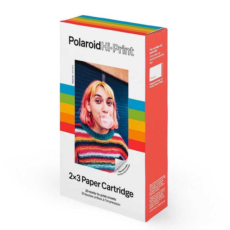 New Polaroid Polaroid Hi-Print 2X3 Paper Cartridge - 20 Vellen