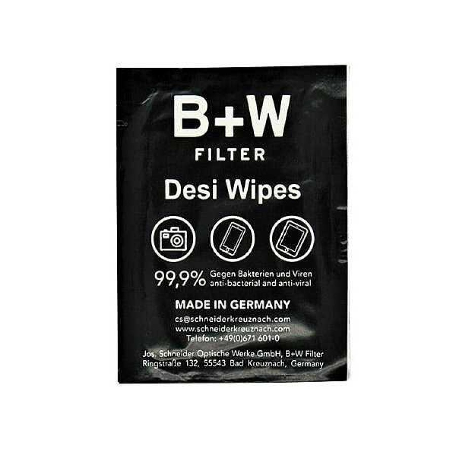 Clearance B+W Filters B+W Desi Wipes Desinfectie Doekjes Voor Camera, Smartphone En Tablet