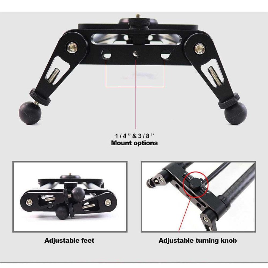 Wholesale Konova Konova P1 80Cm Carbon Camera Slider (W/ Kms-S2)