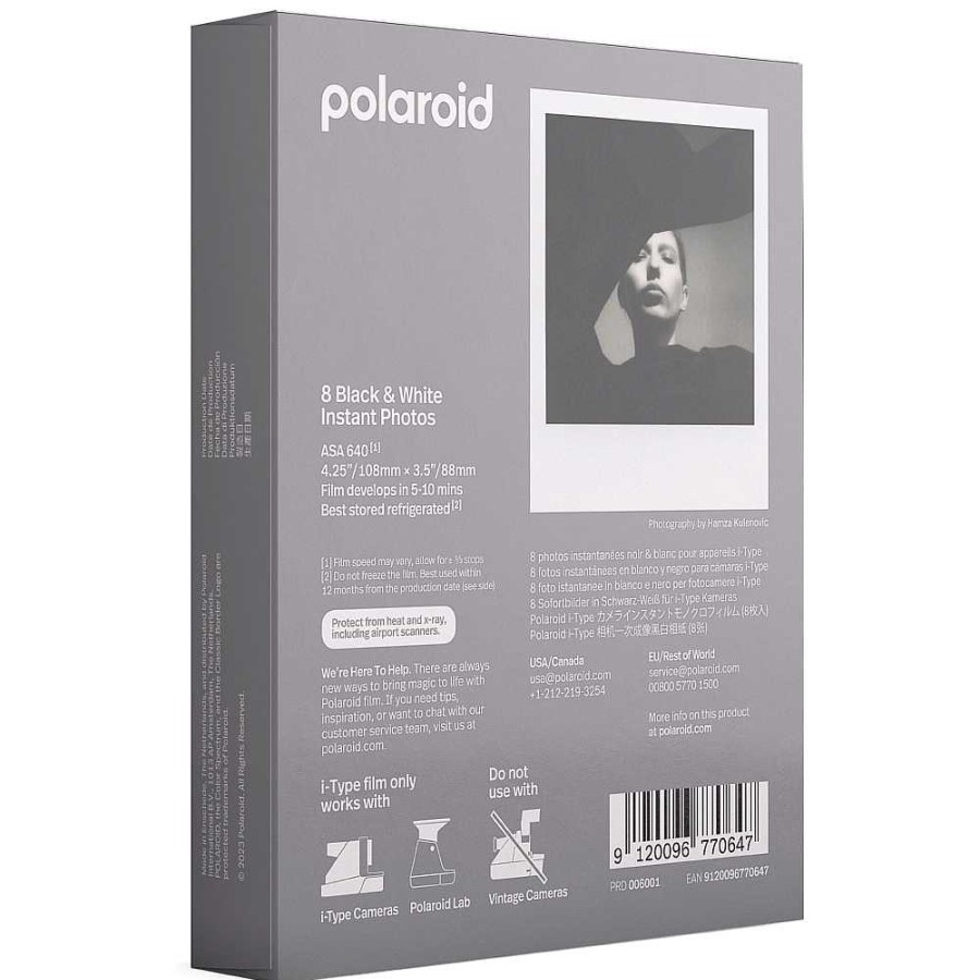 Best Polaroid Polaroid Originals B&W Instant Film For I-Type