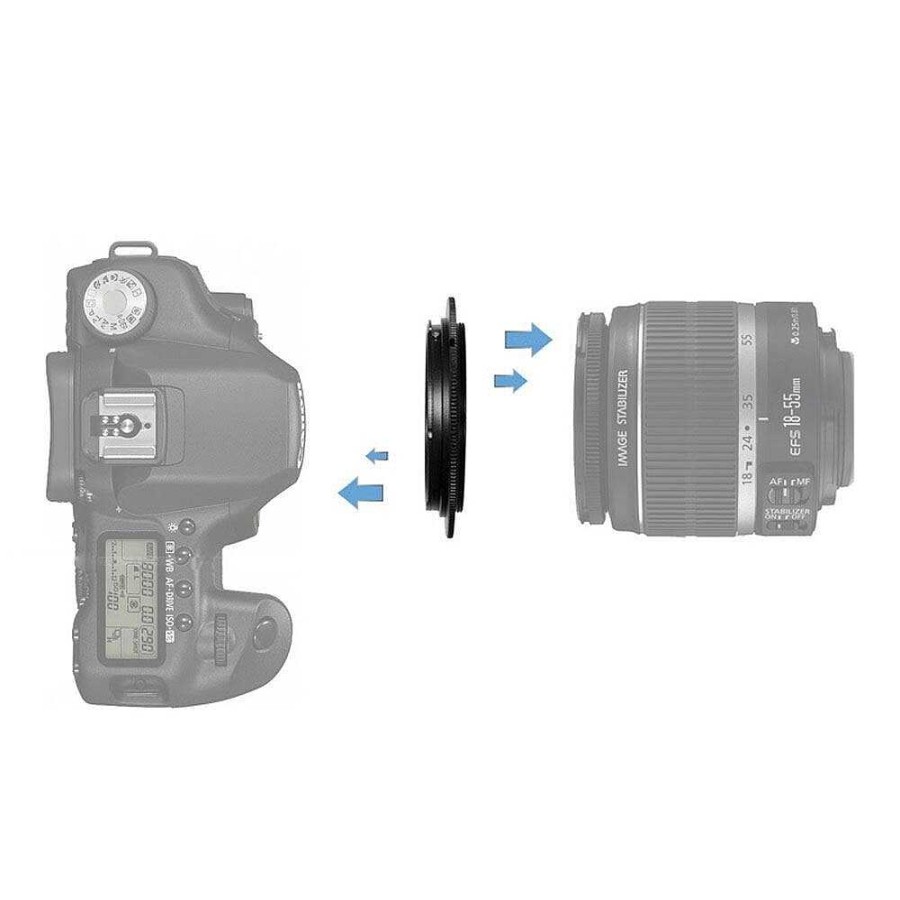 New Caruba Caruba Omkeerring Sony E-Mount Naar 55Mm