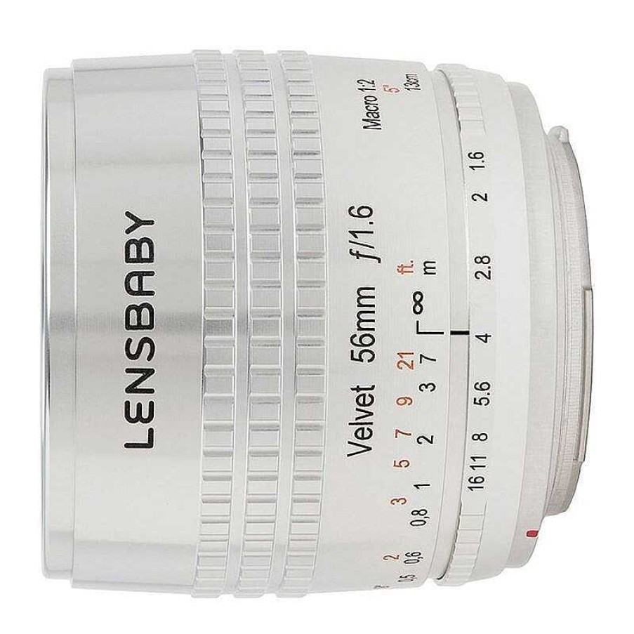 Online Lensbaby Lensbaby Velvet 56 Silver Sony E