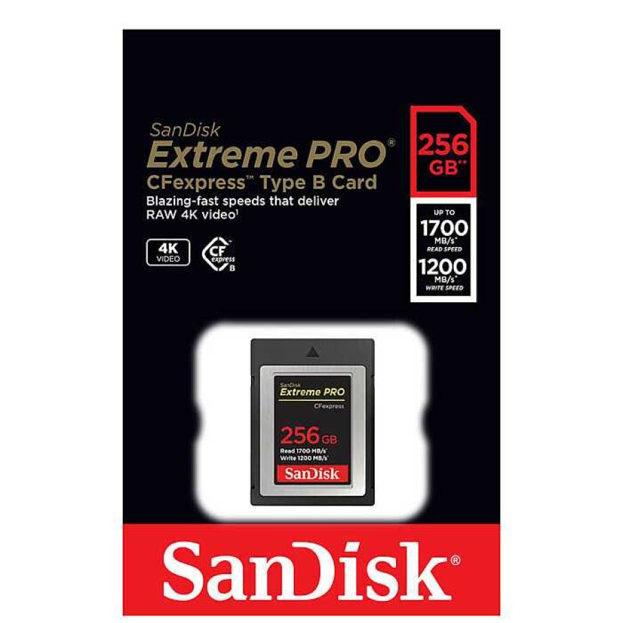 Wholesale SanDisk Sandisk Cfexpress Extreme Pro 256Gb 1700 / 1200Mb/S Type B