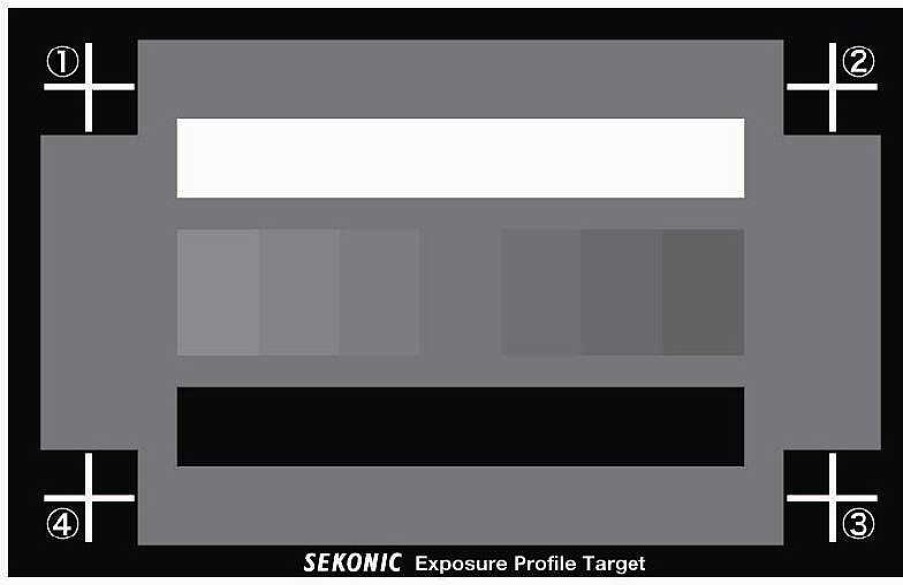 Online Sekonic Sekonic Exposure Profile Target