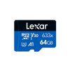 Clearance Lexar Lexar Microsd Blue Series Uhs-I 633X 64Gb V10