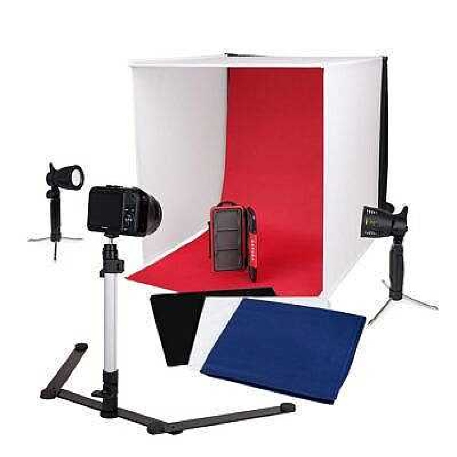 Online Caruba Caruba Portable Fotostudio Met Losse Led Lampen 40X40X40Cm