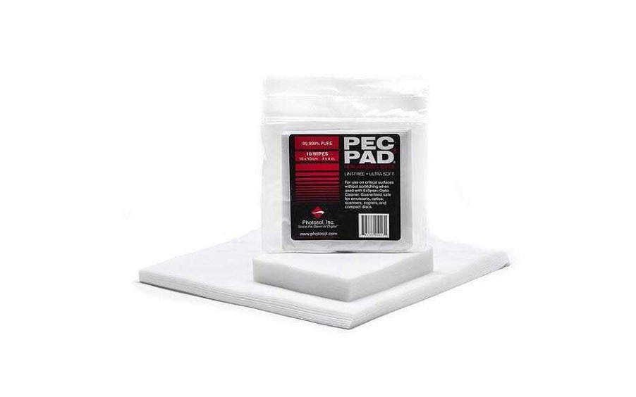 Wholesale Photosolutions Photosolutions Pec Pad 9X9 Inch Optische Reinigingsdoekjes - 23X23Cm (25 Stuks)