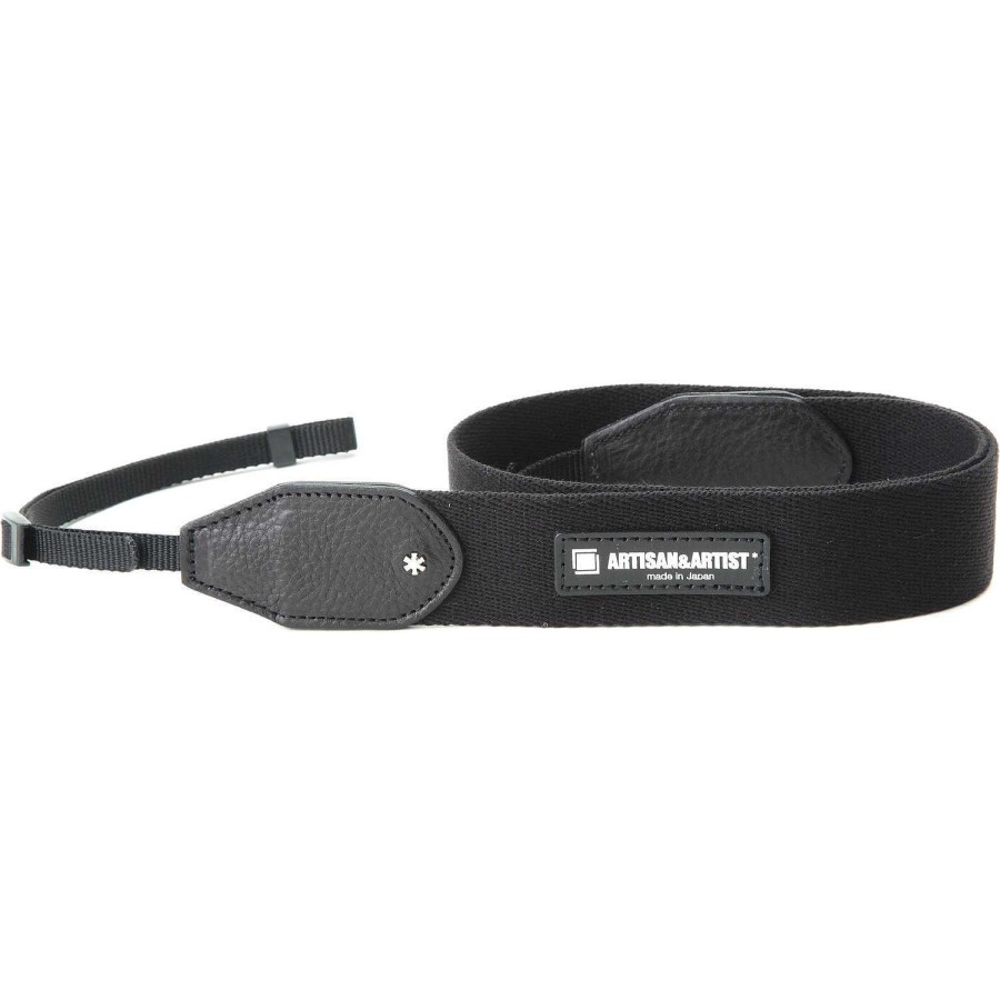 Wholesale Artisan & Artist Artisan & Artist Acam 112A Acrylic Camera Strap Black