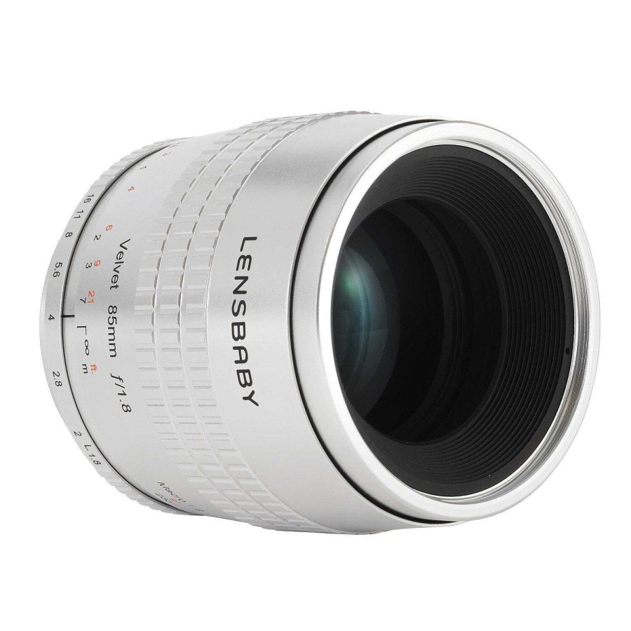 Online Lensbaby Lensbaby Velvet 85 Silver Canon Rf