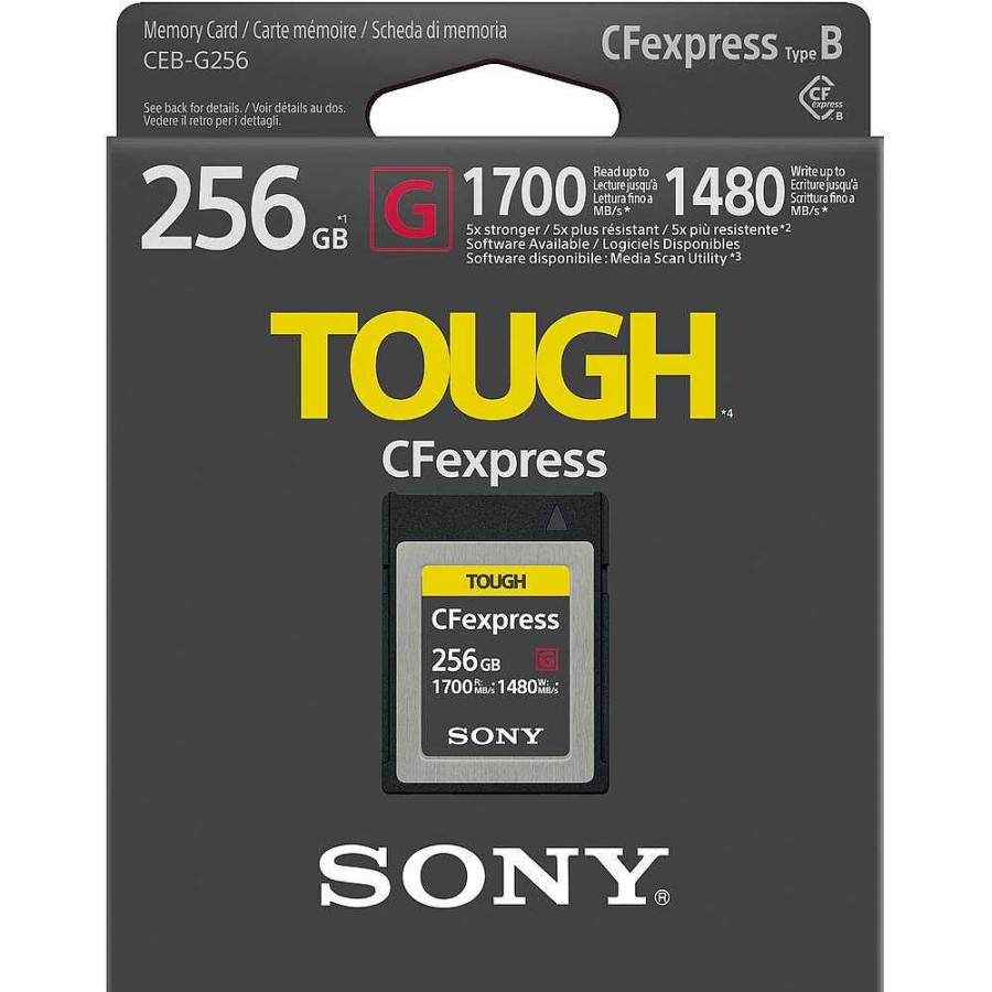 New Sony Sony Cfexpress Type B 256Gb R1700/W1480