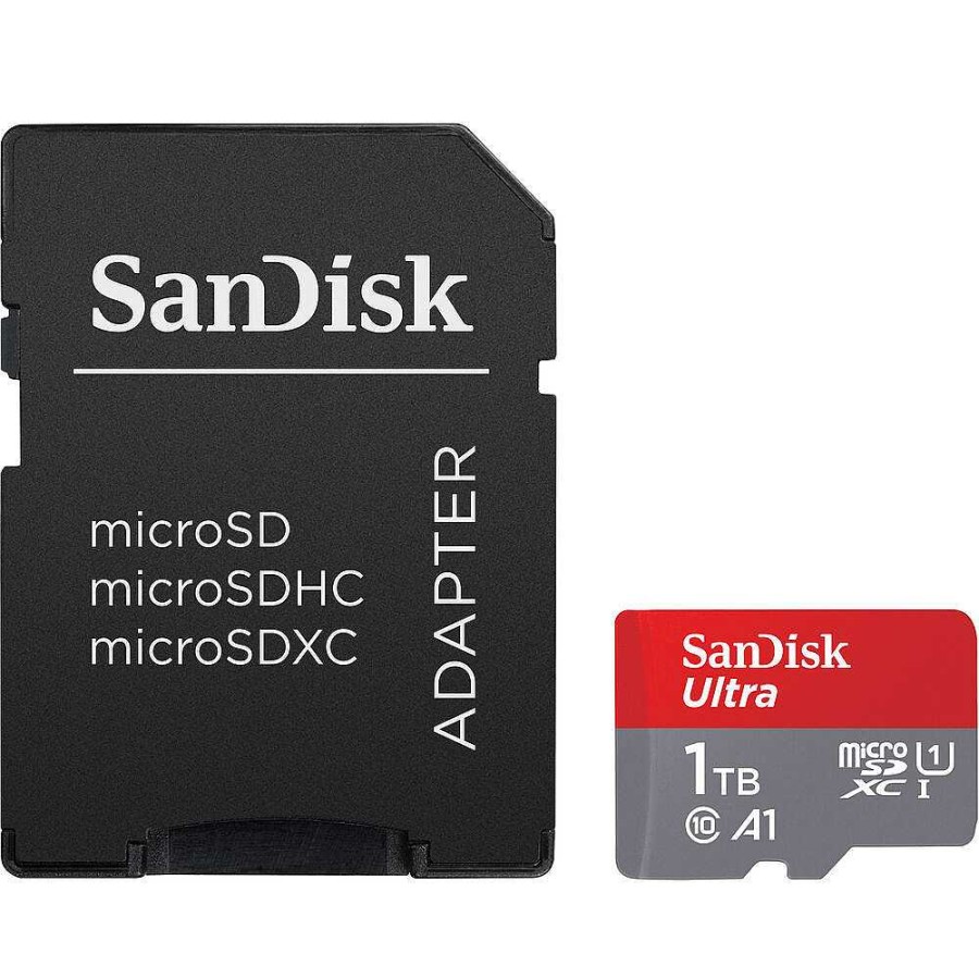 New SanDisk Sandisk Ultra Microsdxc 1Tb + Sd Adapter