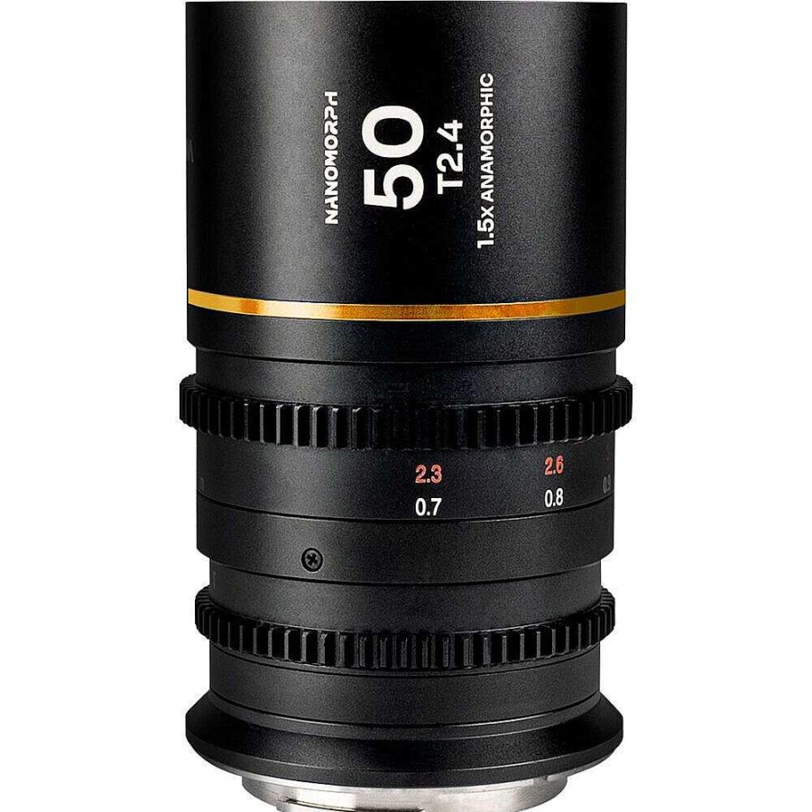 Wholesale Laowa Laowa Nanomorph 50Mm T2.4 1.5X S35 (Amber) (Cine) Canon Rf