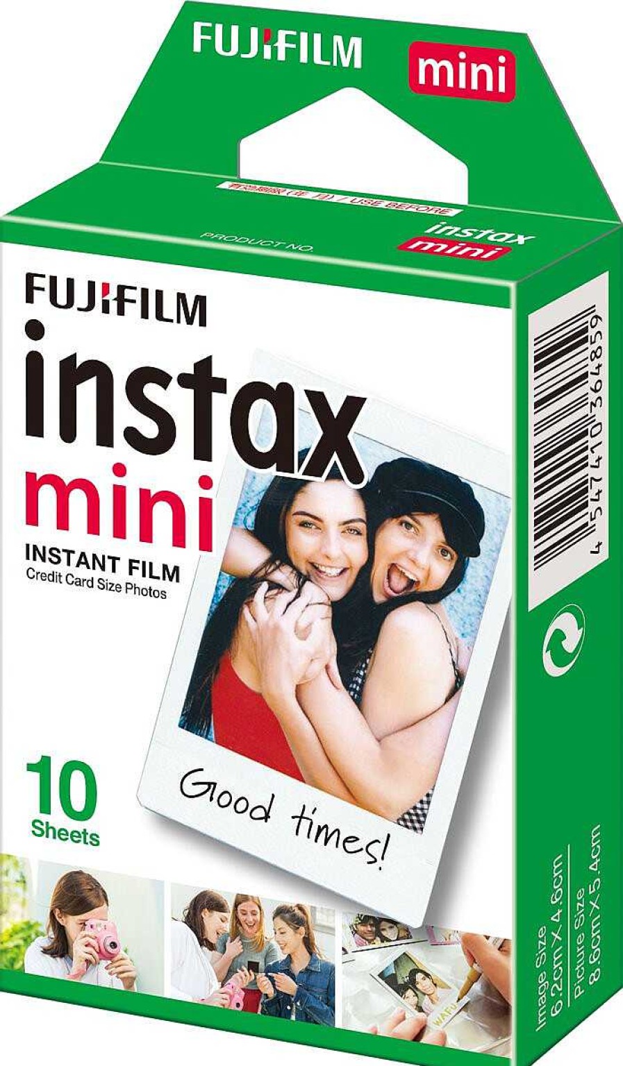 Online Fujifilm Fuji Instax Mini Colorfilm Glossy Enkel Pak