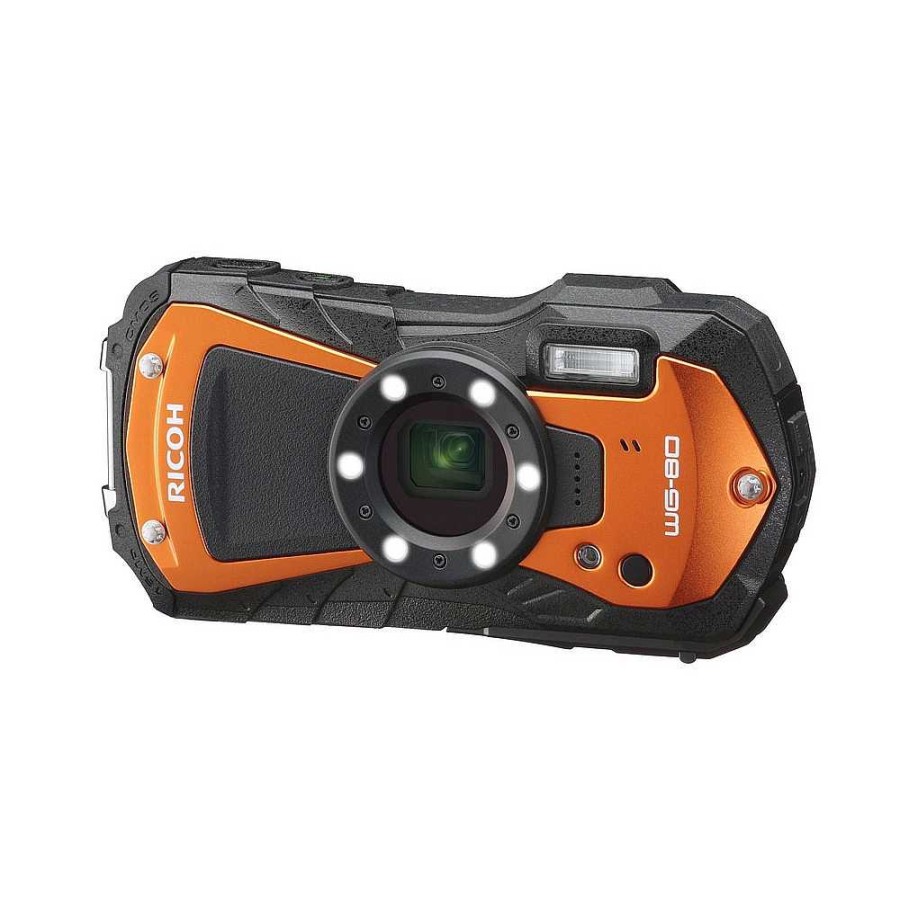 New Ricoh Ricoh Wg-80 Orange Kit Met Tas En Drijfriem