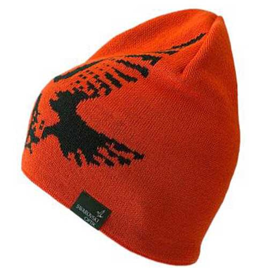 Best Swarovski Swarovski Merino Beanie Hat - Oranje