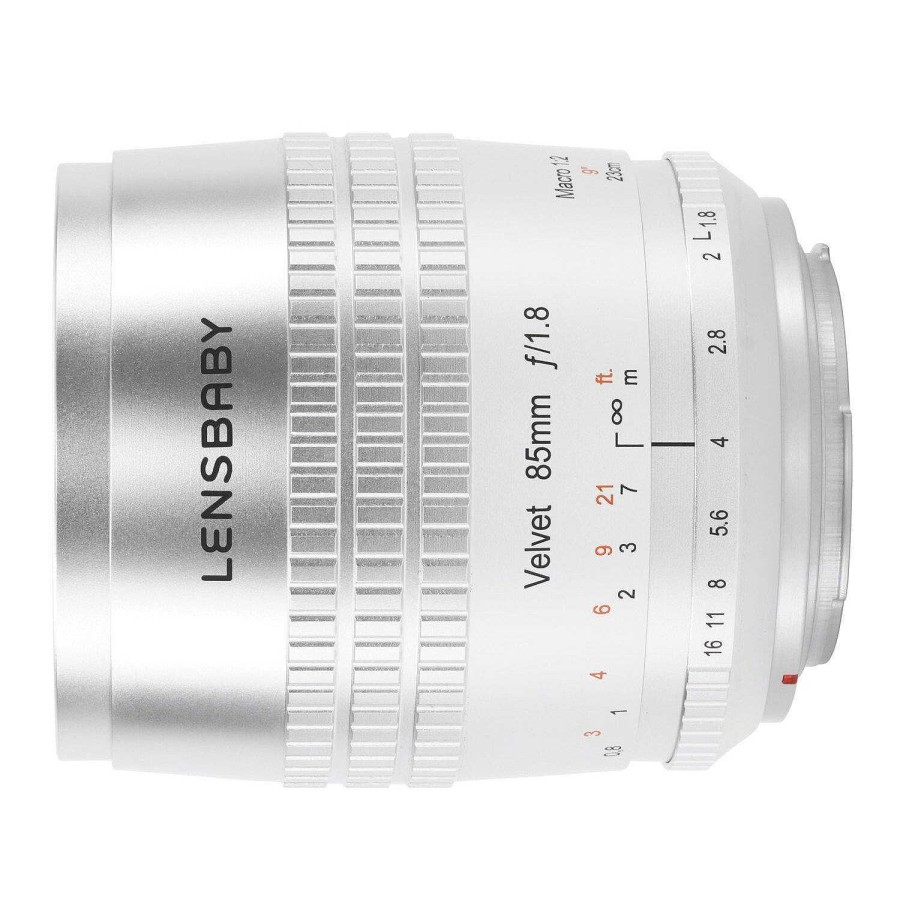 Best Lensbaby Lensbaby Velvet 85 Silver Nikon Z