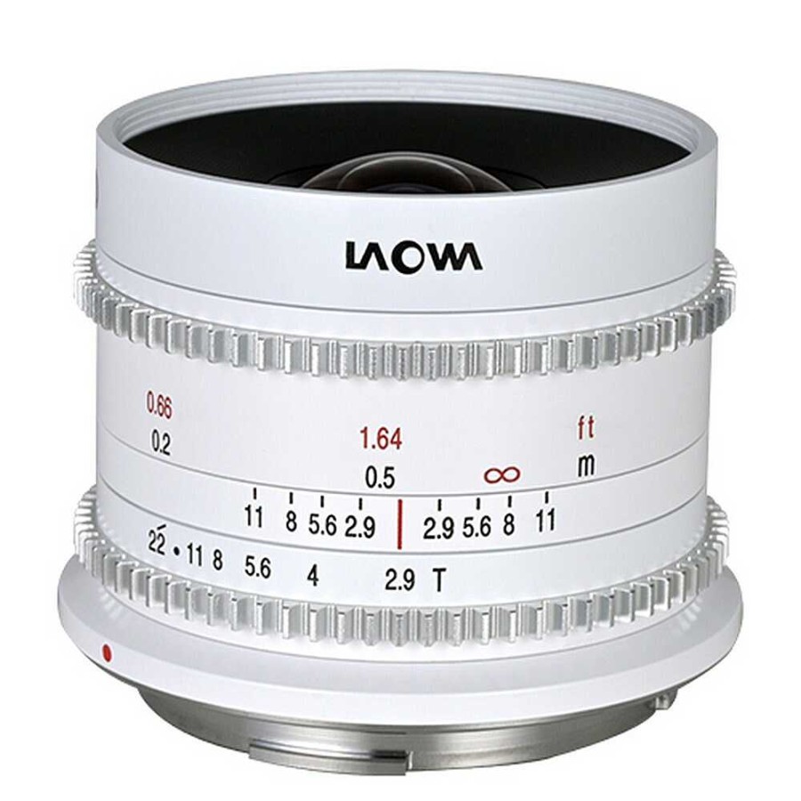 Clearance Laowa Laowa 9Mm T2.9 Zero-D Cine Lens White - Canon Rf