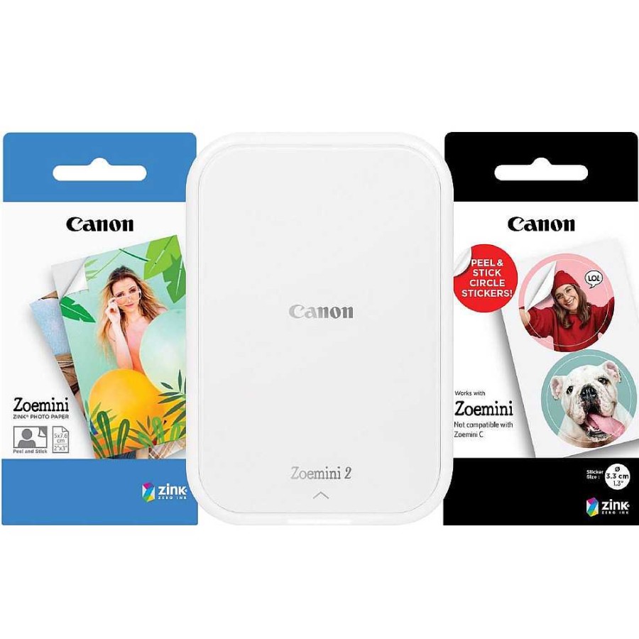 Online Canon Canon Mini Printer Zoemini 2 Wit Premium Kit