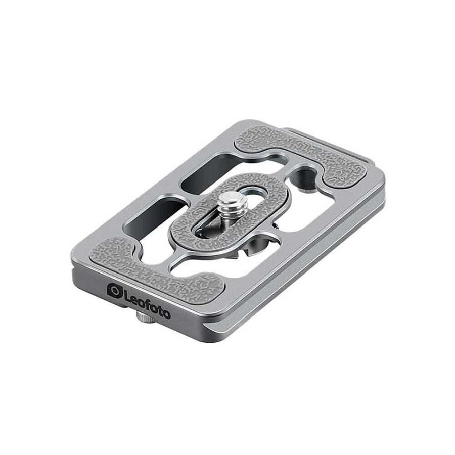 New Leofoto Leofoto Np-65T Silver Titanium Qr-Plate