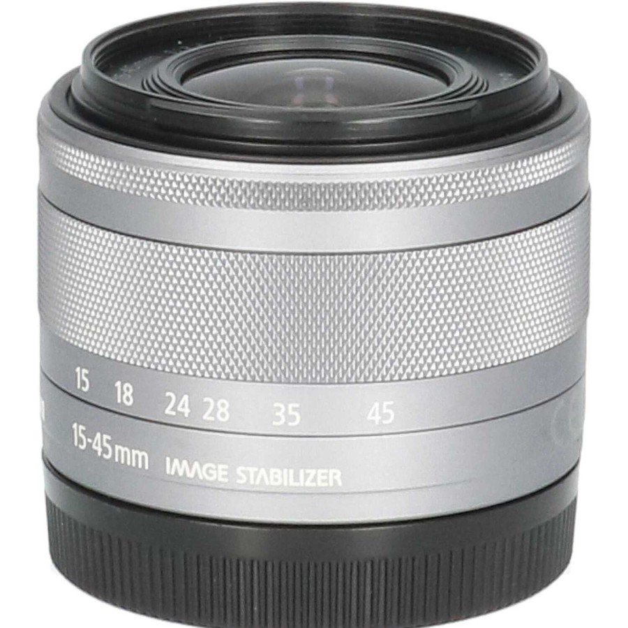 Hot Canon Tweedehands Canon Ef-M 15-45Mm F/3.5-6.3 Is Stm - Zilver Cm4162