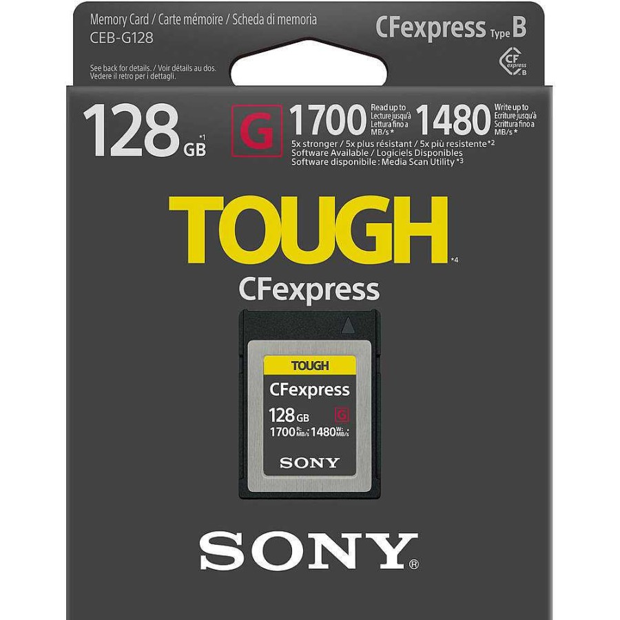 Online Sony Sony Cfexpress Type B 128Gb R1700/W1480