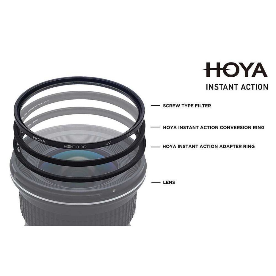 Hot Hoya Hoya Instant Action Conversion Ring 62 Mm