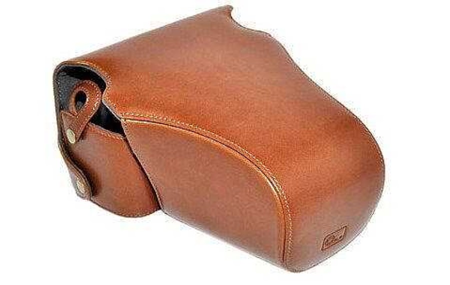 Wholesale ONE One Oc-D5000Y Leathercase Bruin Voor Nikon D5000